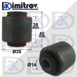 Тампон Ø 14 х Ø 35 х 40 х 28 mm